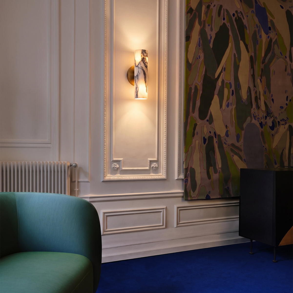 Alabaster Up And Down Wall Light