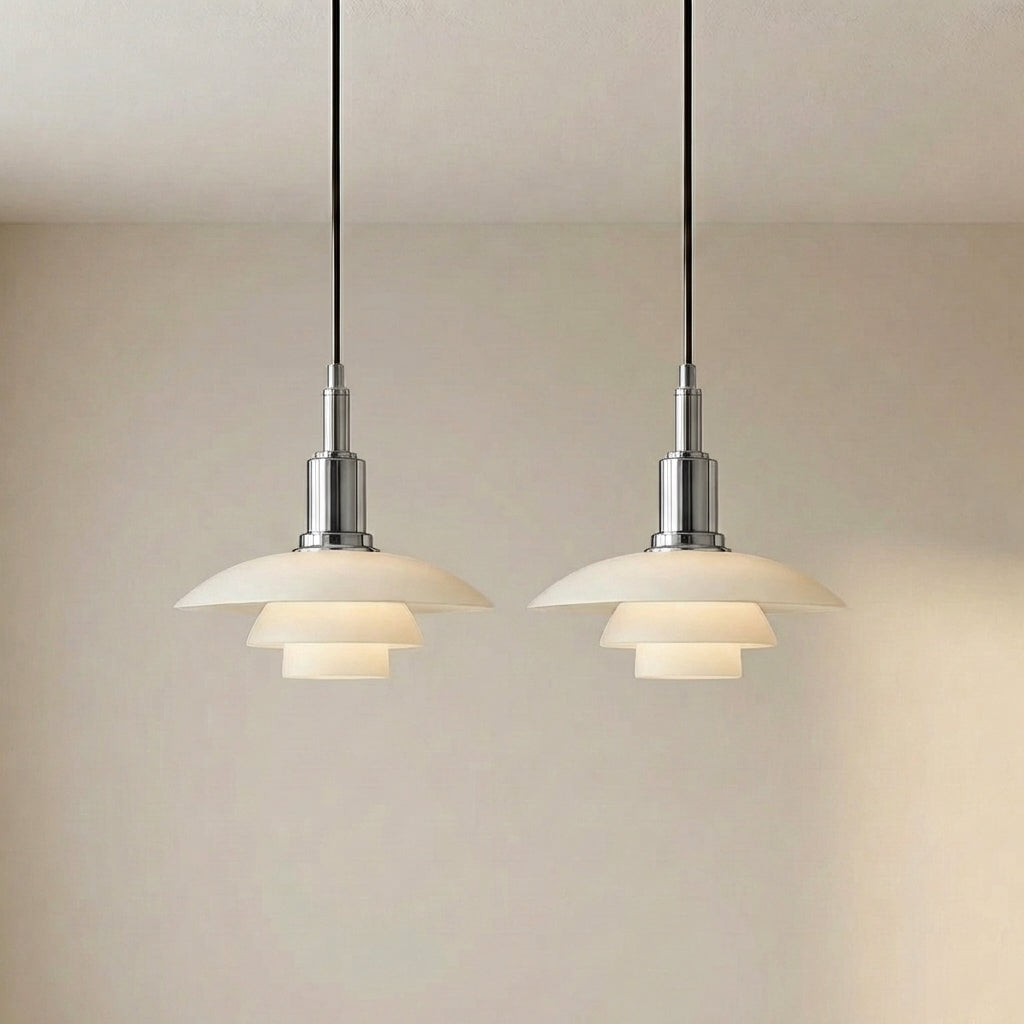 Dansk designpendel med 2/3 lys