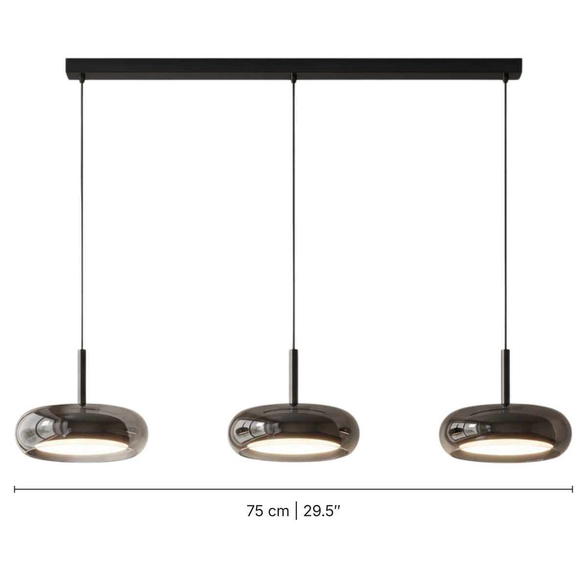 3 Head Kitchen Pendant Light