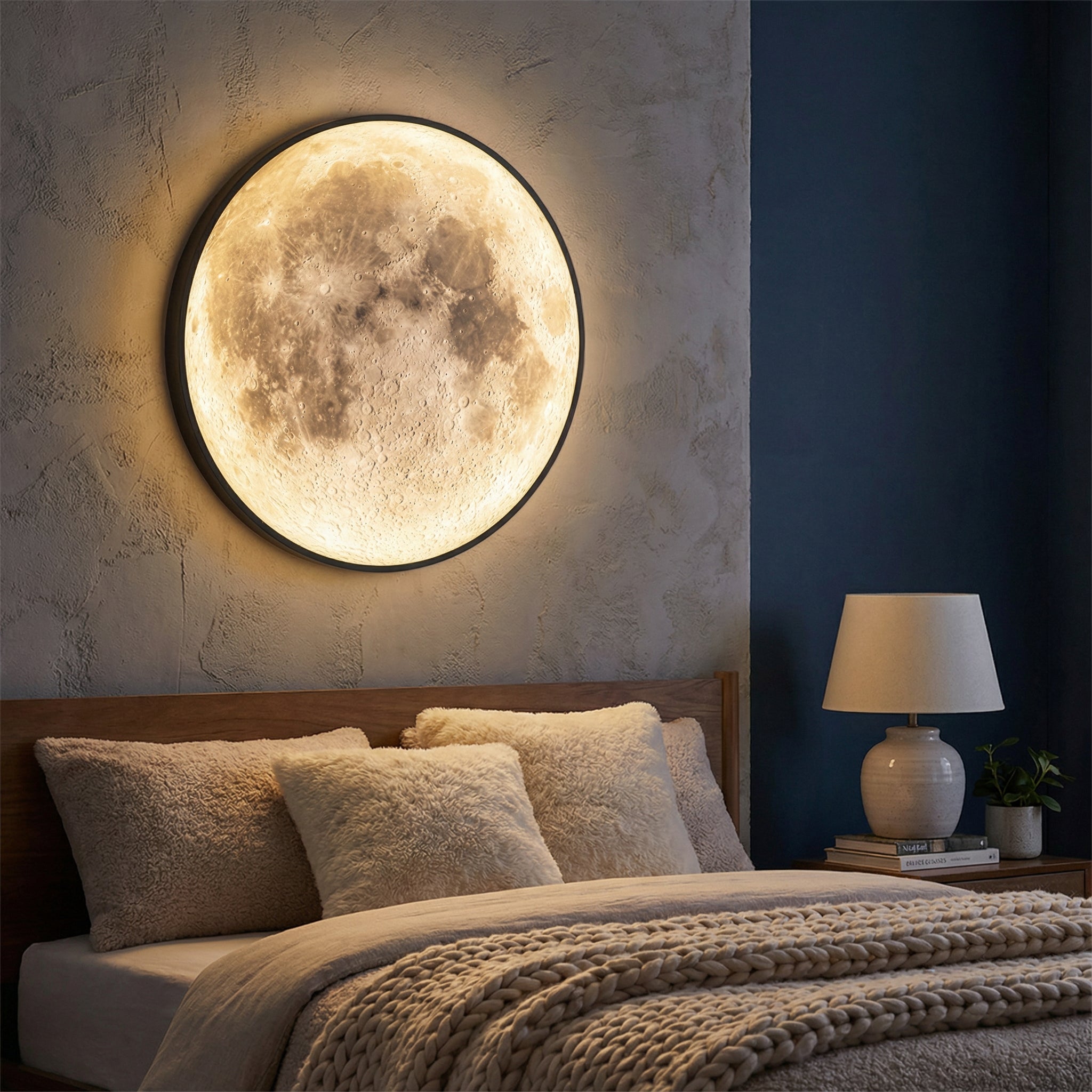 Die Mond-Wandleuchte