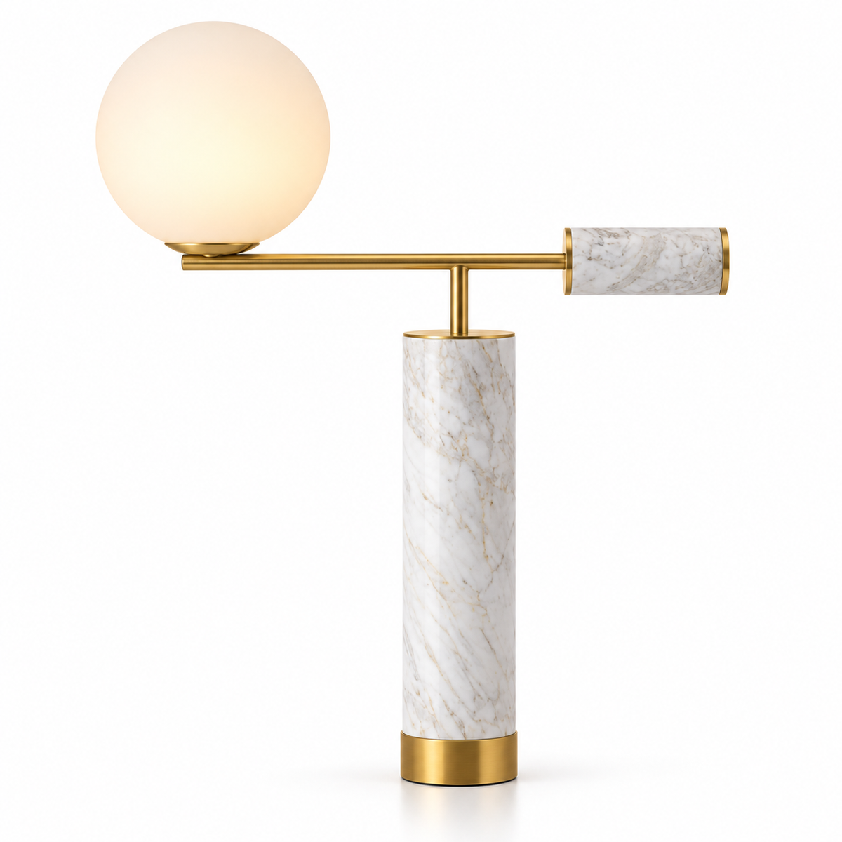 Aether Marble Art Table Lamp