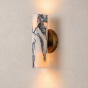 Alabaster Up And Down Wall Light