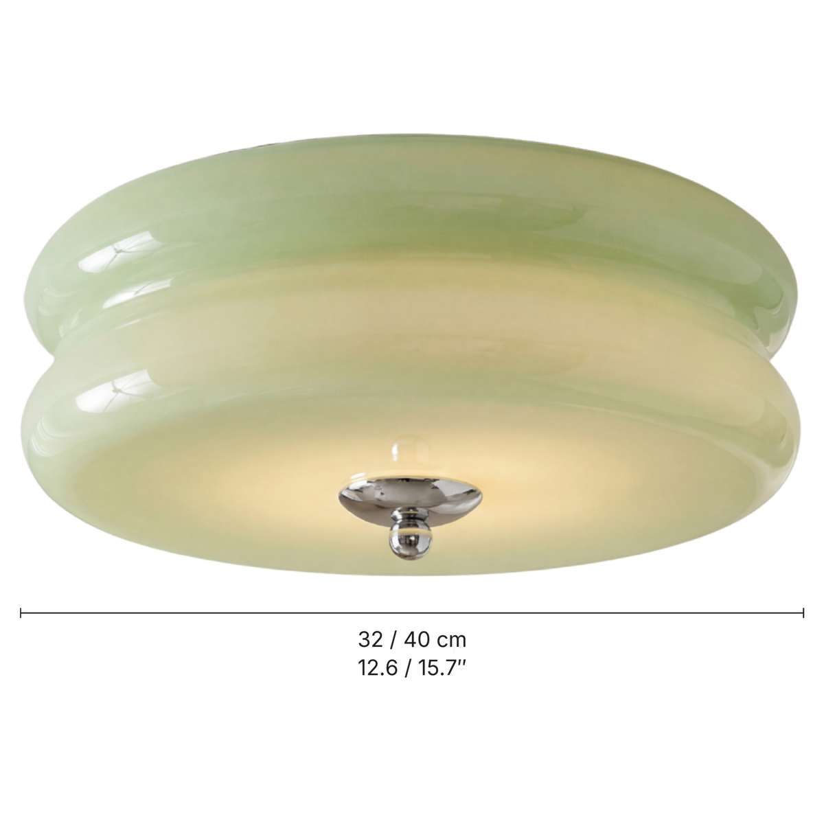 Art Deco Ceiling Light dimensions