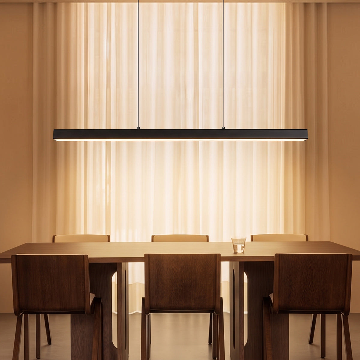 Lampada a sospensione lineare Arture