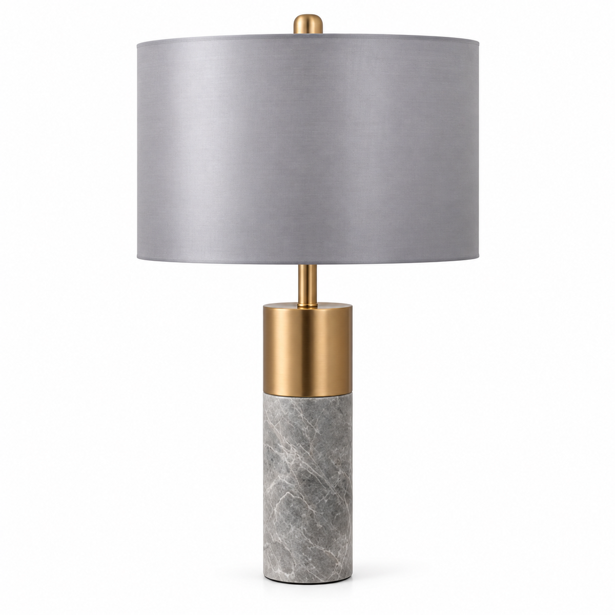 Lámpara de mesa Aurelia de mármol y dorado