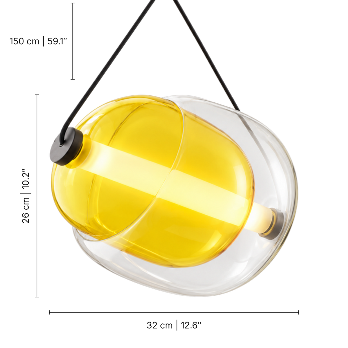 Creative Design Glass Pendant Light