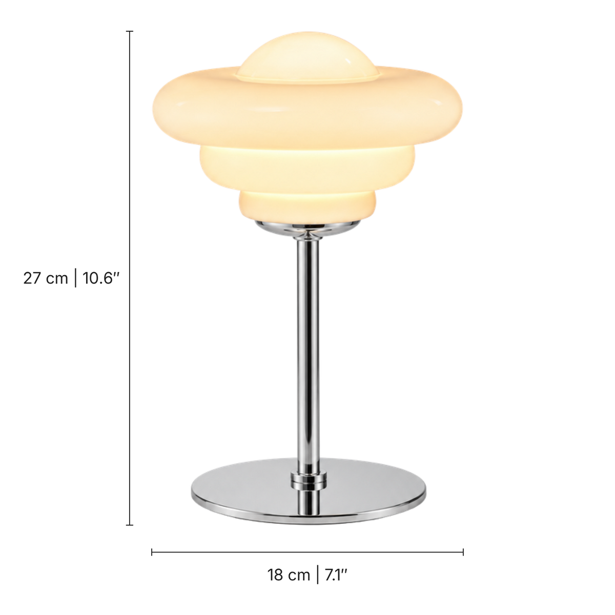 Danish Bauhaus Table Lamp