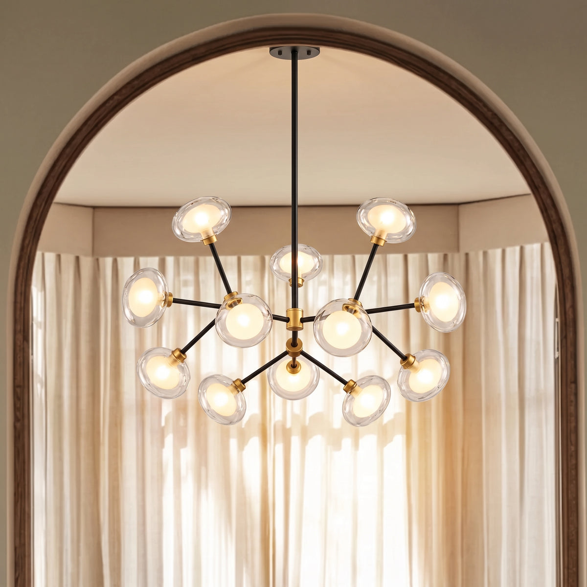 Edoru Sputnik Style Chandelier