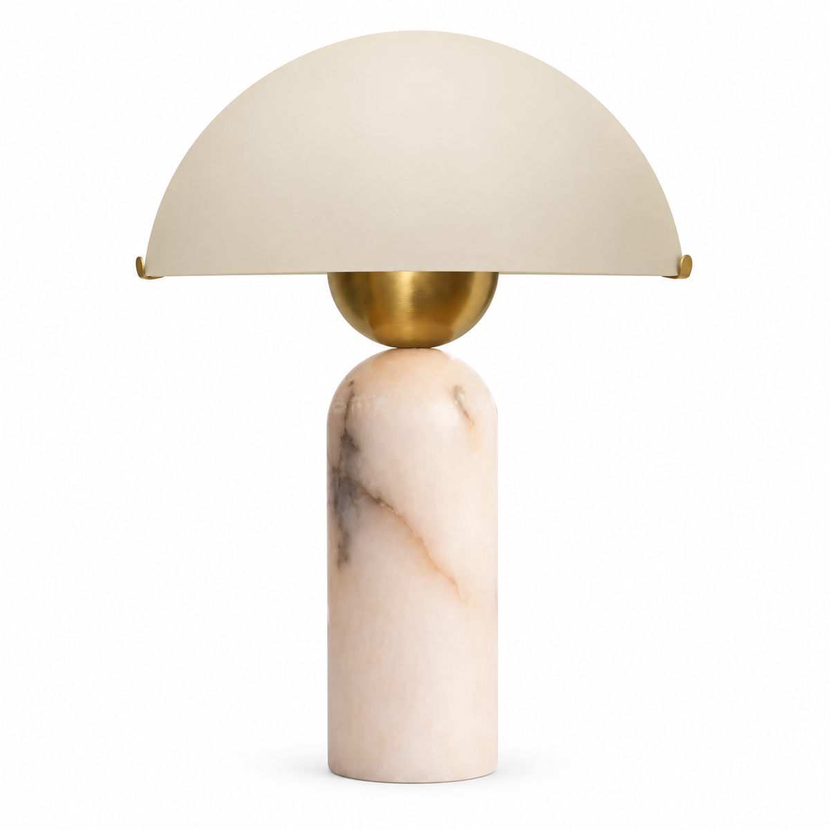 Lampada da tavolo a fungo Fiora in marmo