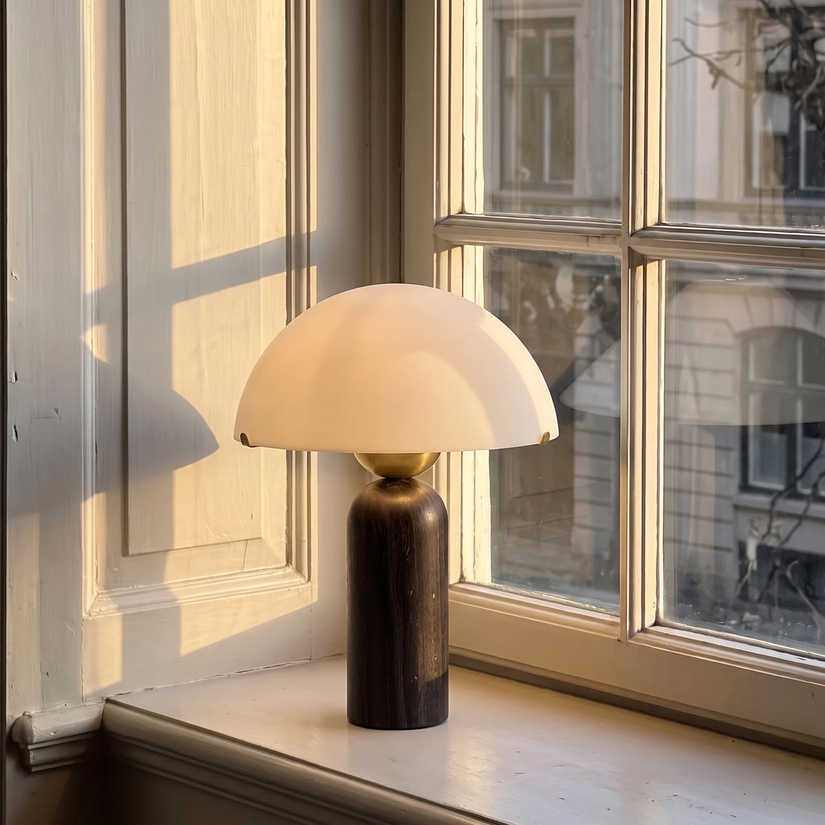 Fiora Mushroom Marble Table Lamp