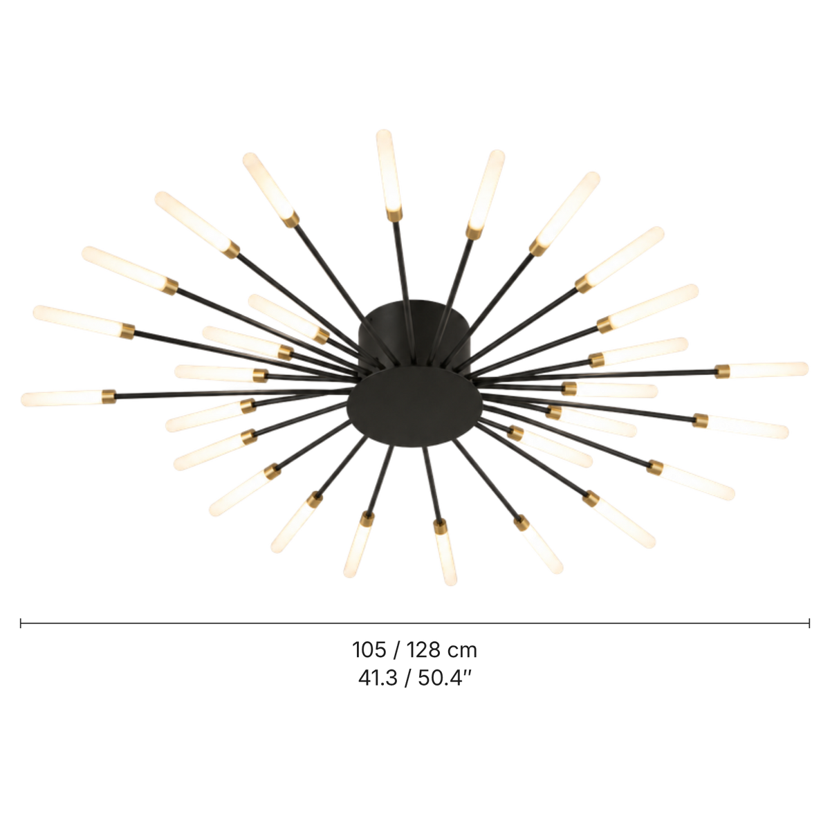 Firework Deckenleuchte mit Fernbedienung zum Dimmen