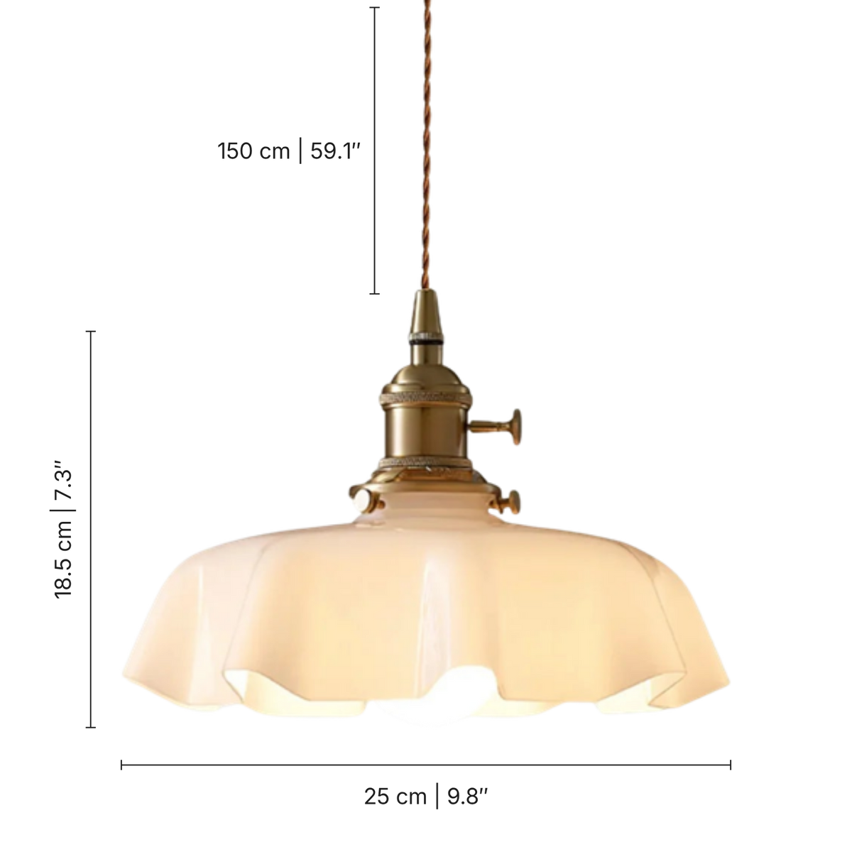 French Style Pendant Light