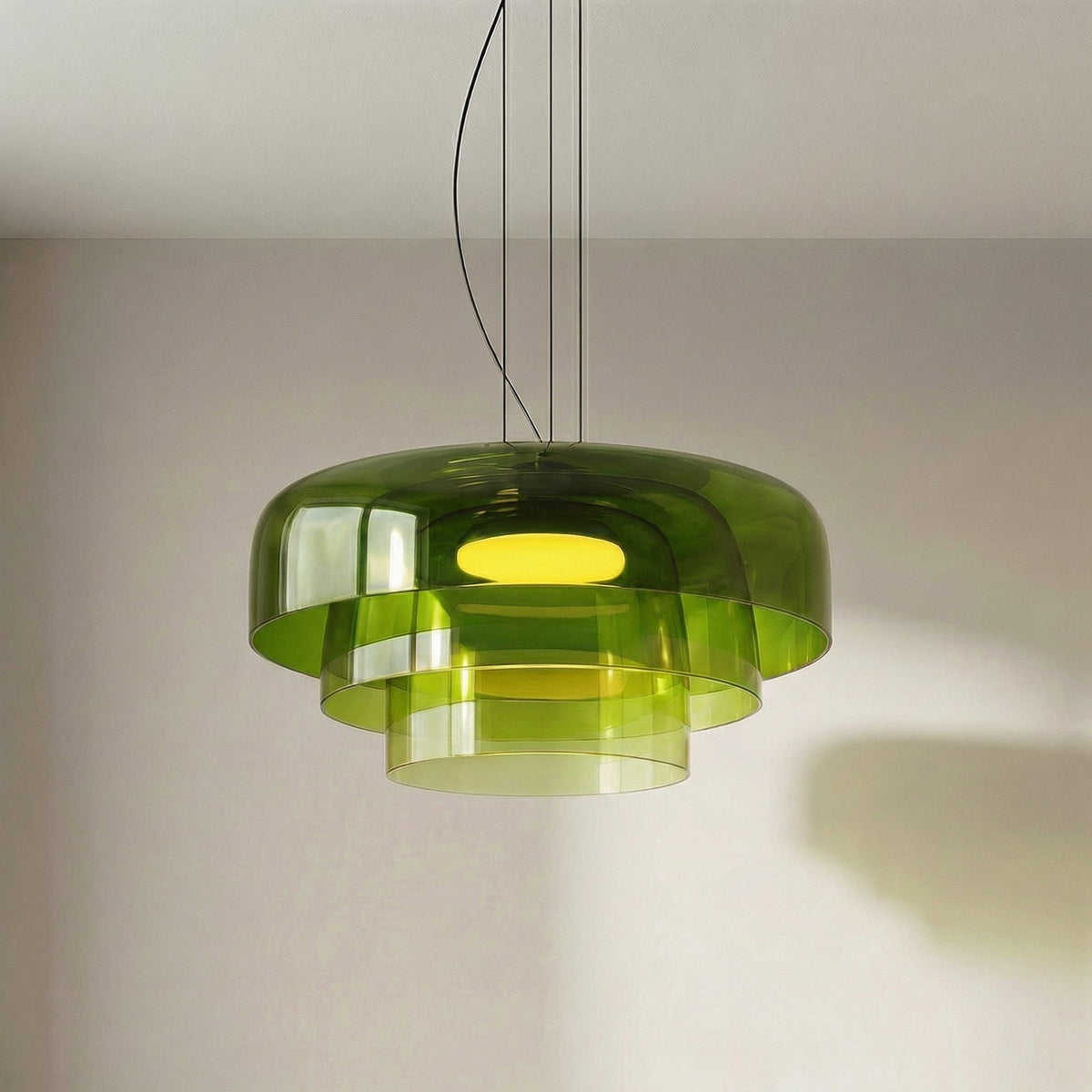 Glas-Pendelleuchte