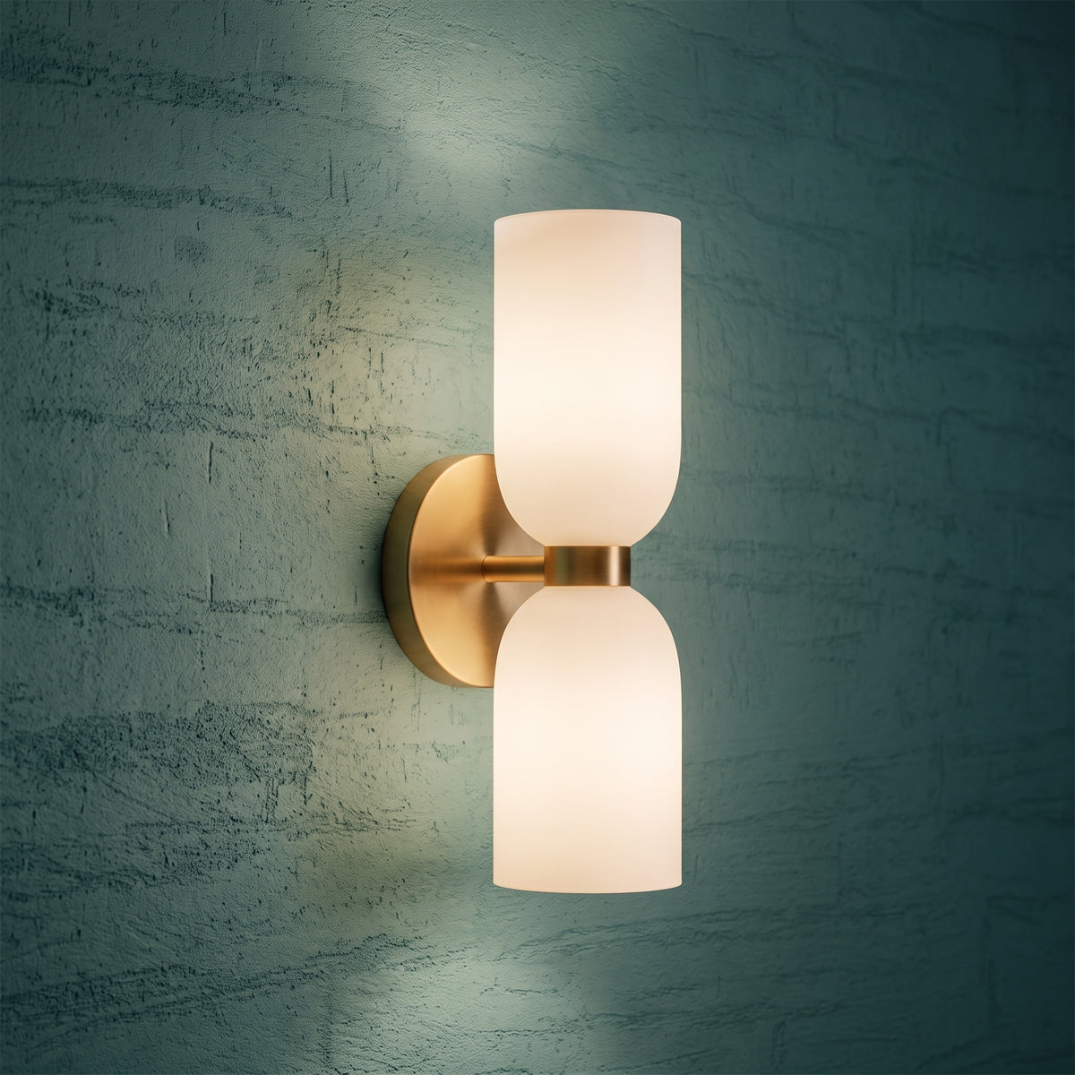 Glass Up And Down Wall Light
