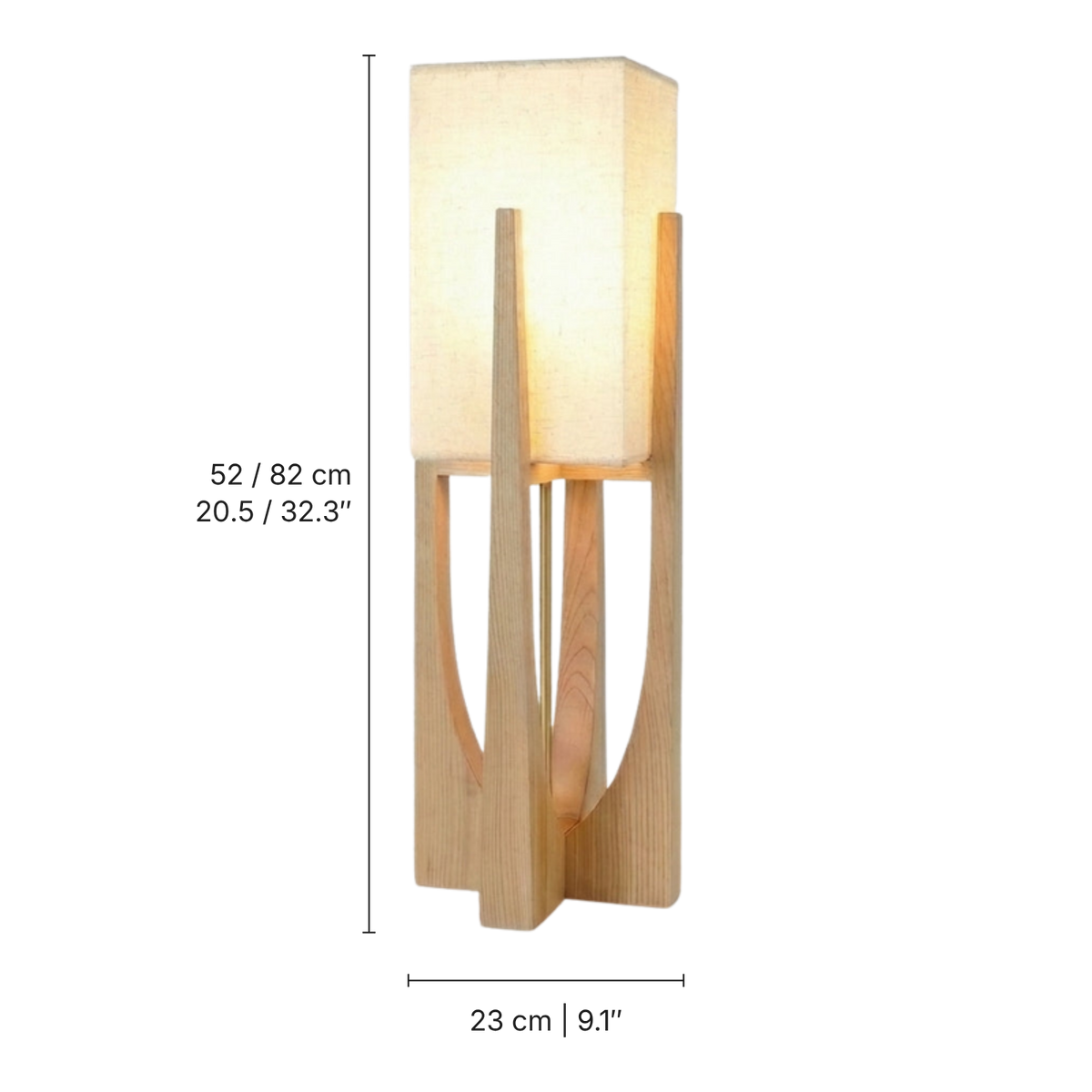 Japanese Style Wabi Sabi Floor Lamp