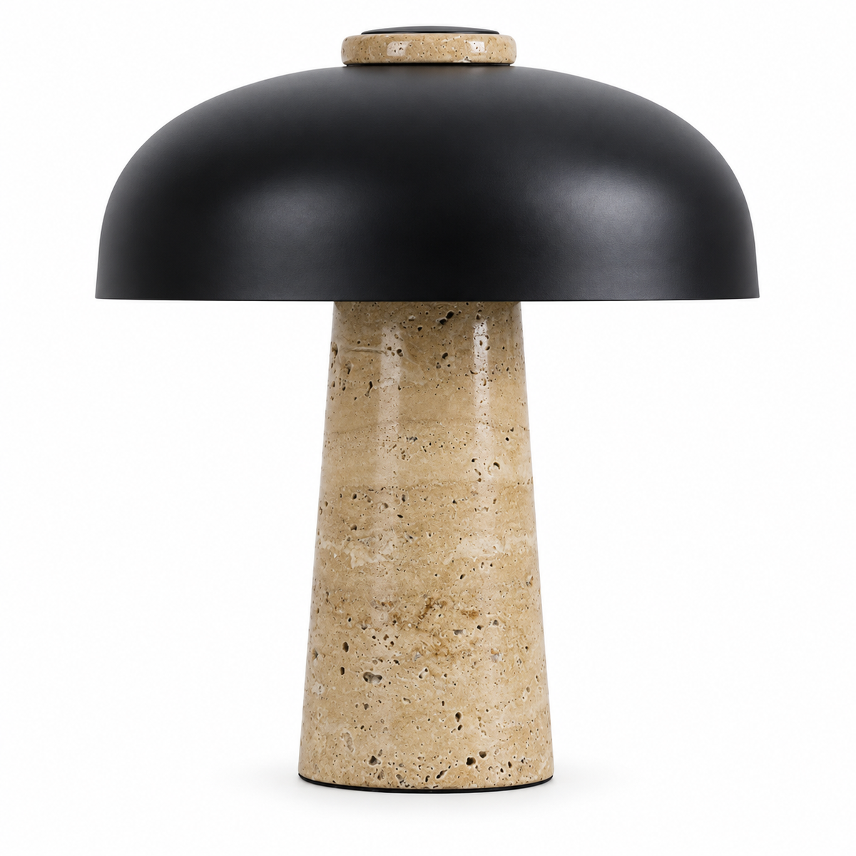 Kupol Travertine Table Lamp