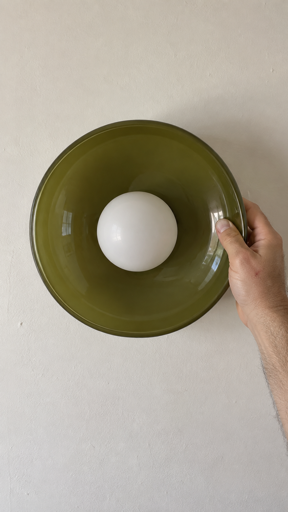 Large Bauhaus Ceiling Light
