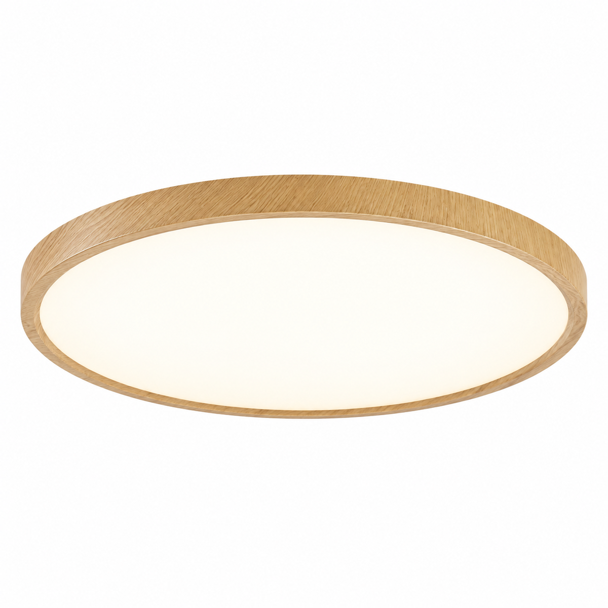 Log Wood Ceiling Light With Remote Dimmer