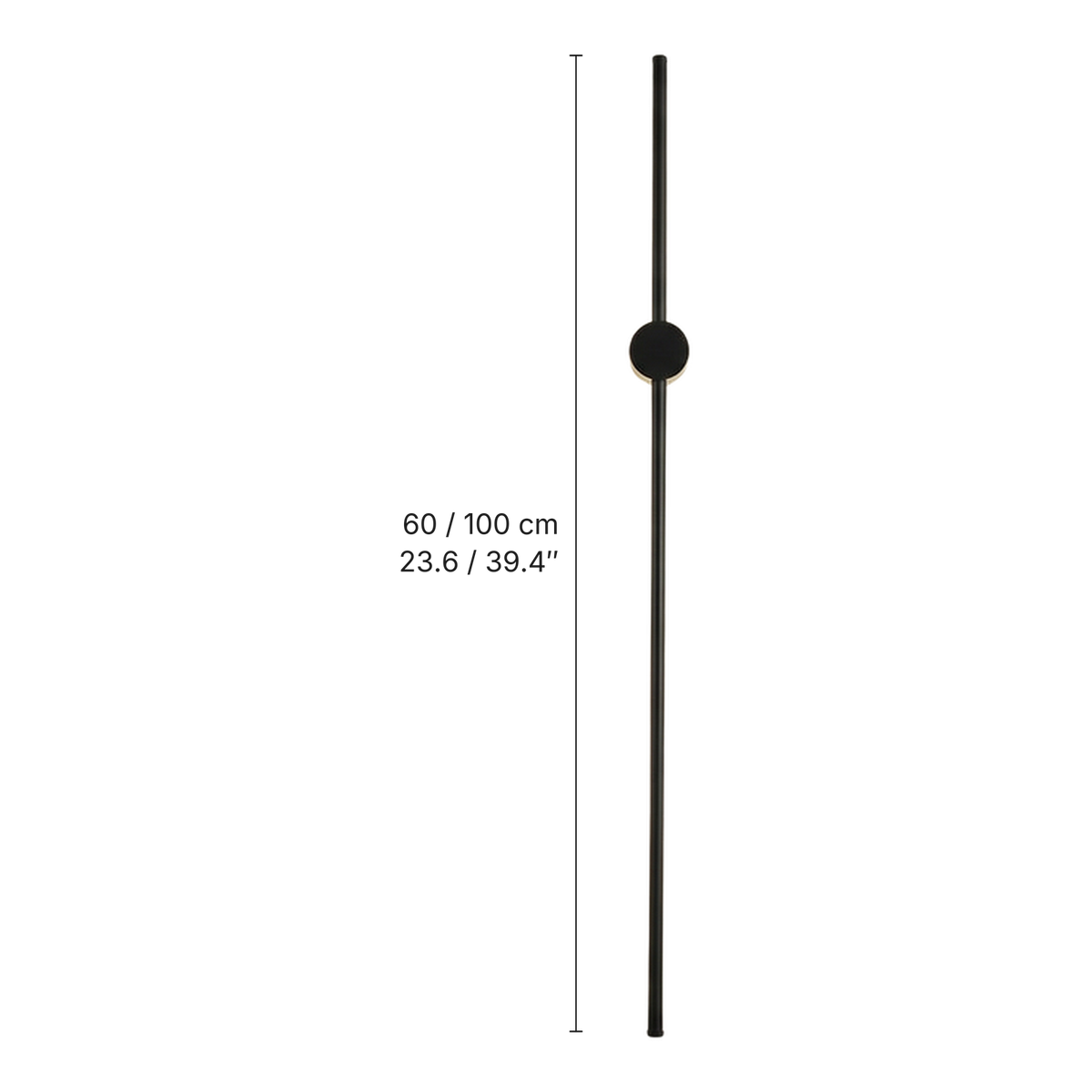 Luminous Line Outdoor Light dimensions