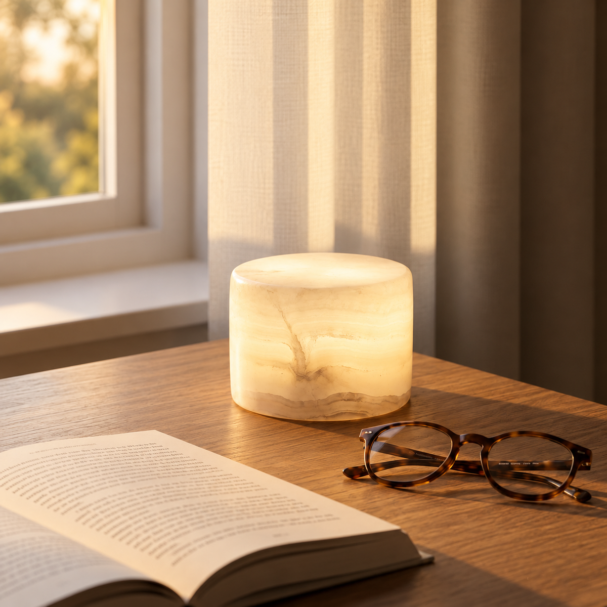 Marble Table Sconce