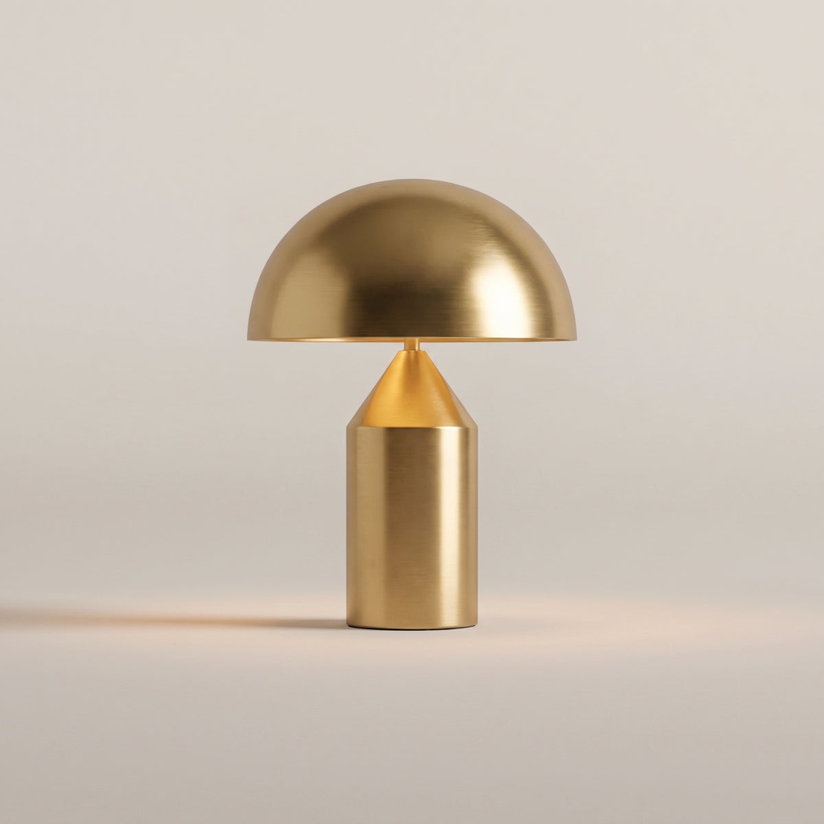 Metal Mushroom Table Lamp
