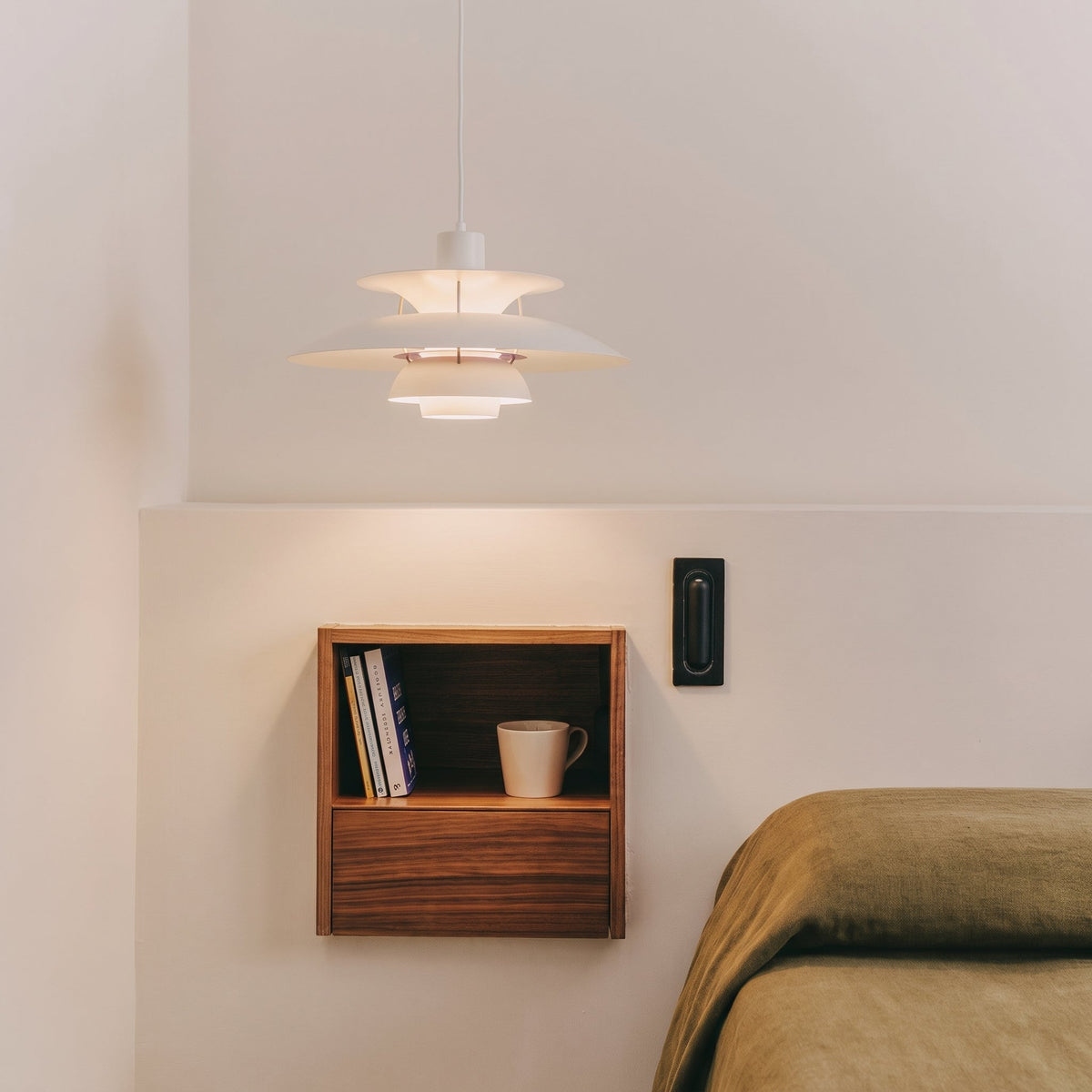 Lampada a sospensione danese a più strati