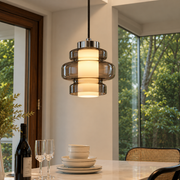 Multilayered Medieval Bauhaus Pendant Light