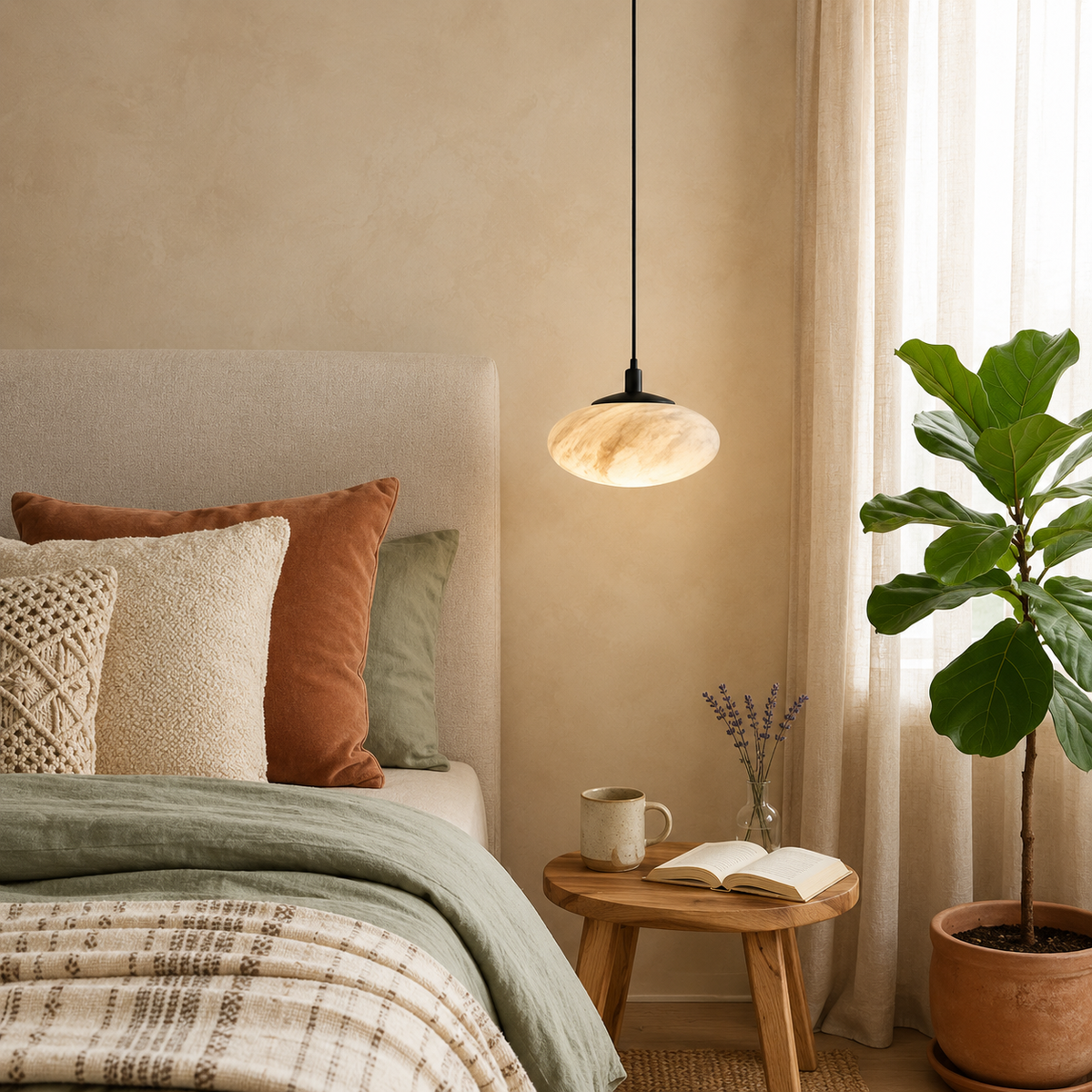 Nethey Marble Pendant Light