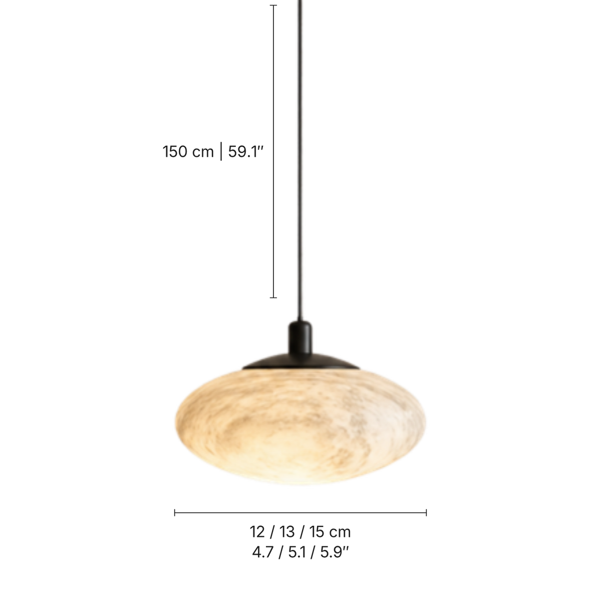 Nethey Marble Pendant Light