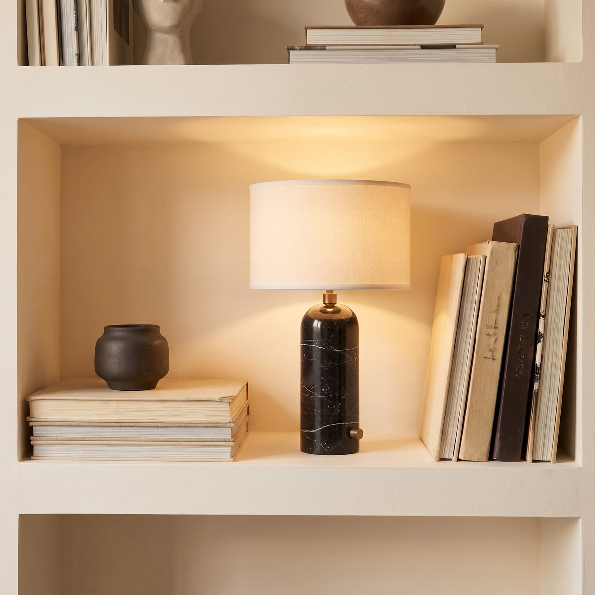 Nimbus Marble Silk Table Lamp