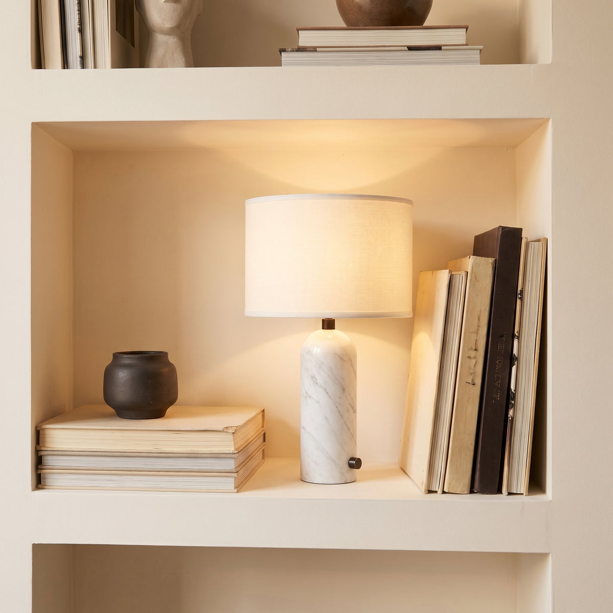 Nimbus Marble Silk Table Lamp