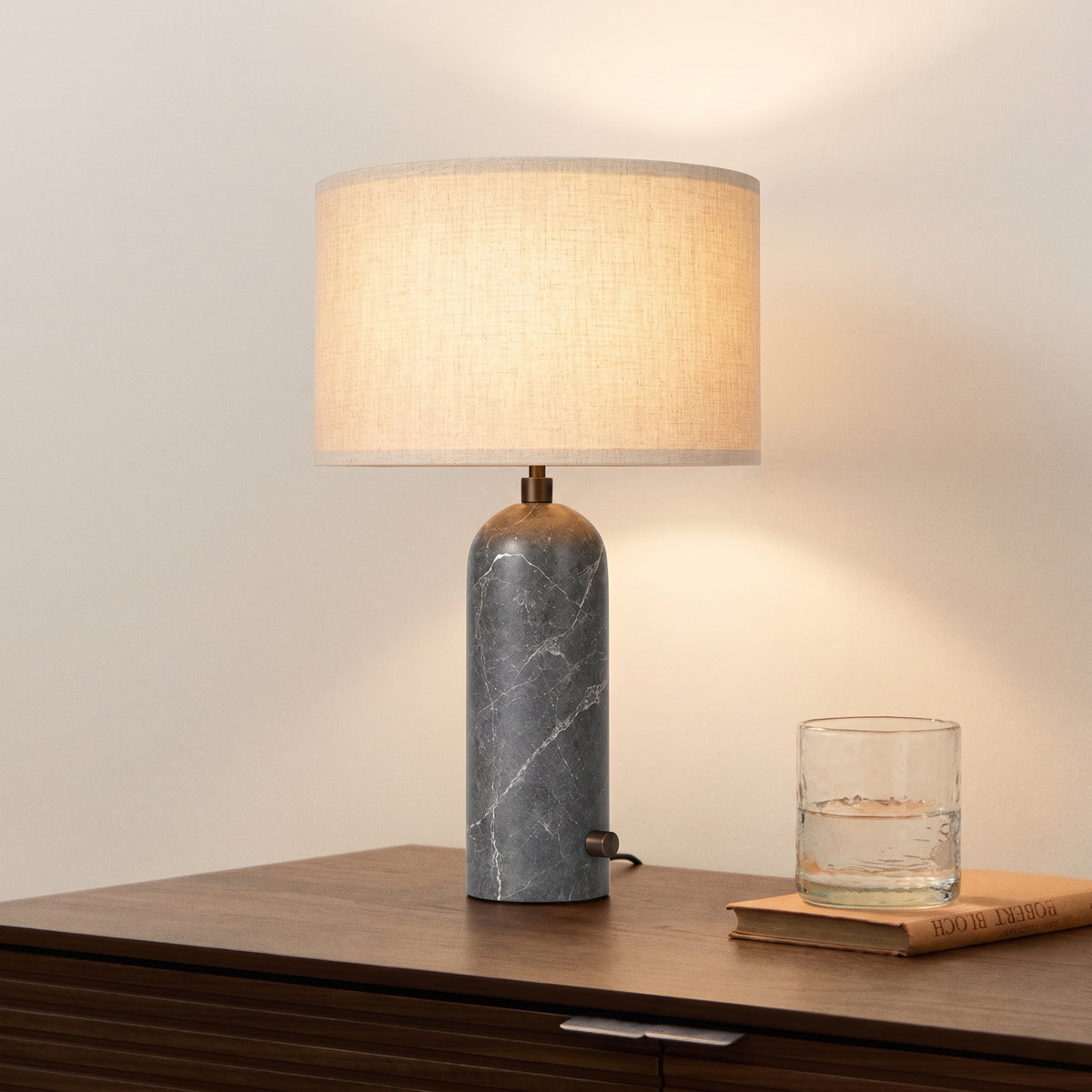 Nimbus Marble Silk Table Lamp