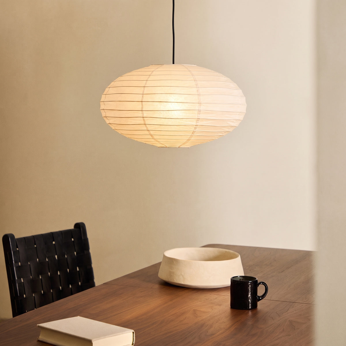 Noguchi Paper Pendant Light