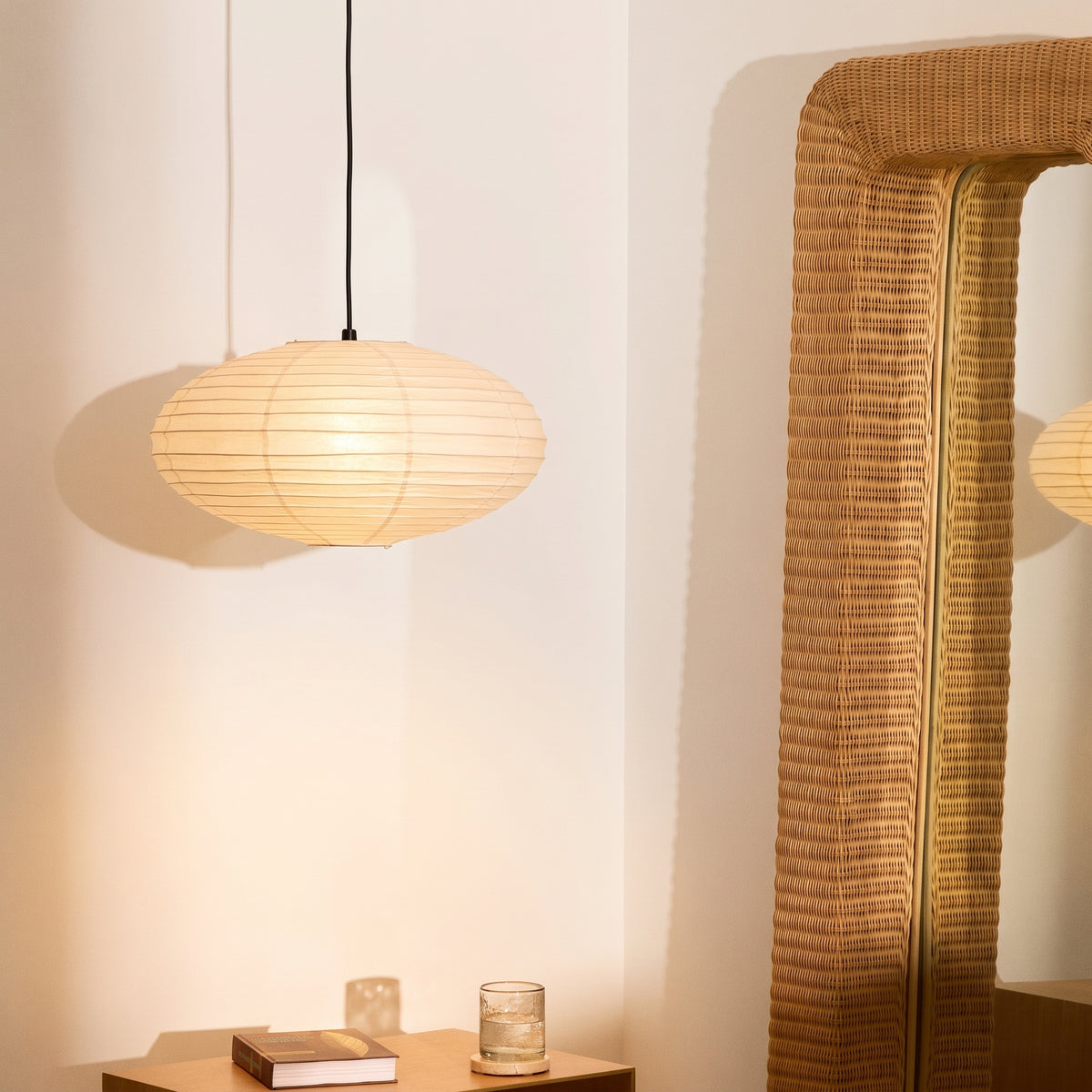 Noguchi Paper Pendant Light