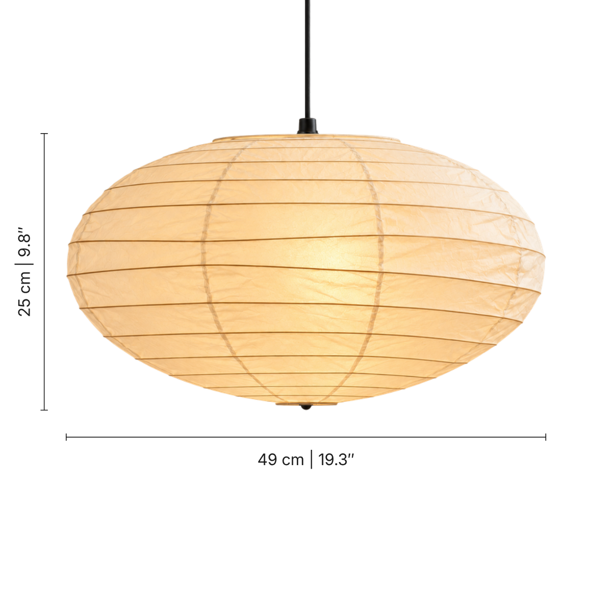 Noguchi Paper Pendant Light