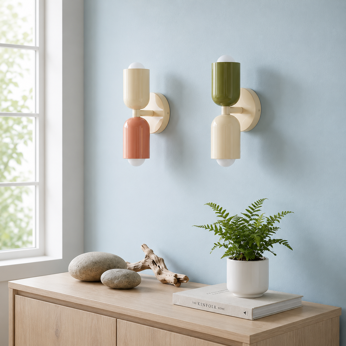 Nordic Colored Wall Light