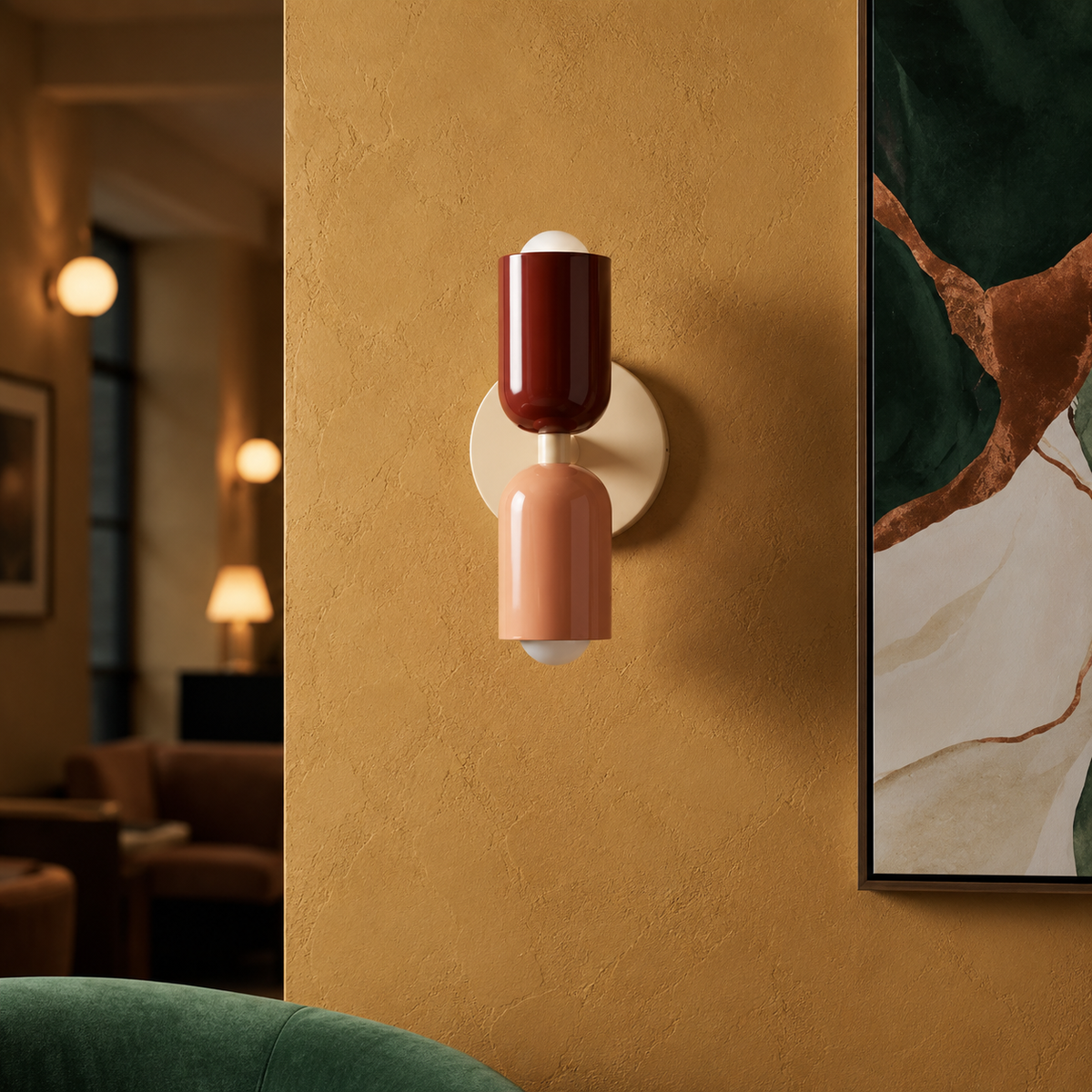 Nordic Colored Wall Light