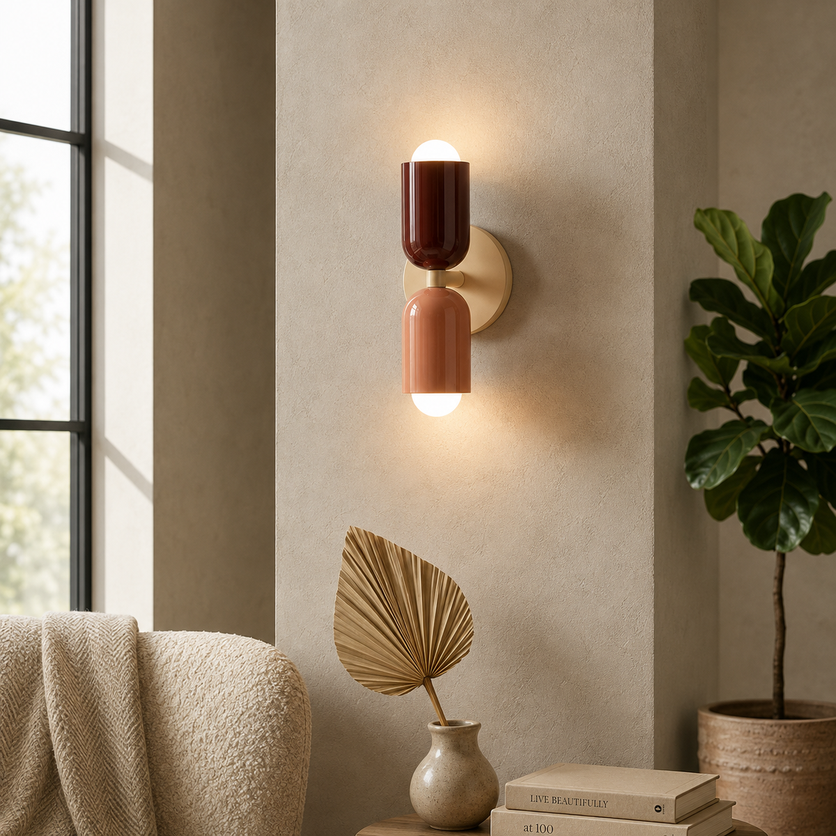 Nordic Colored Wall Light