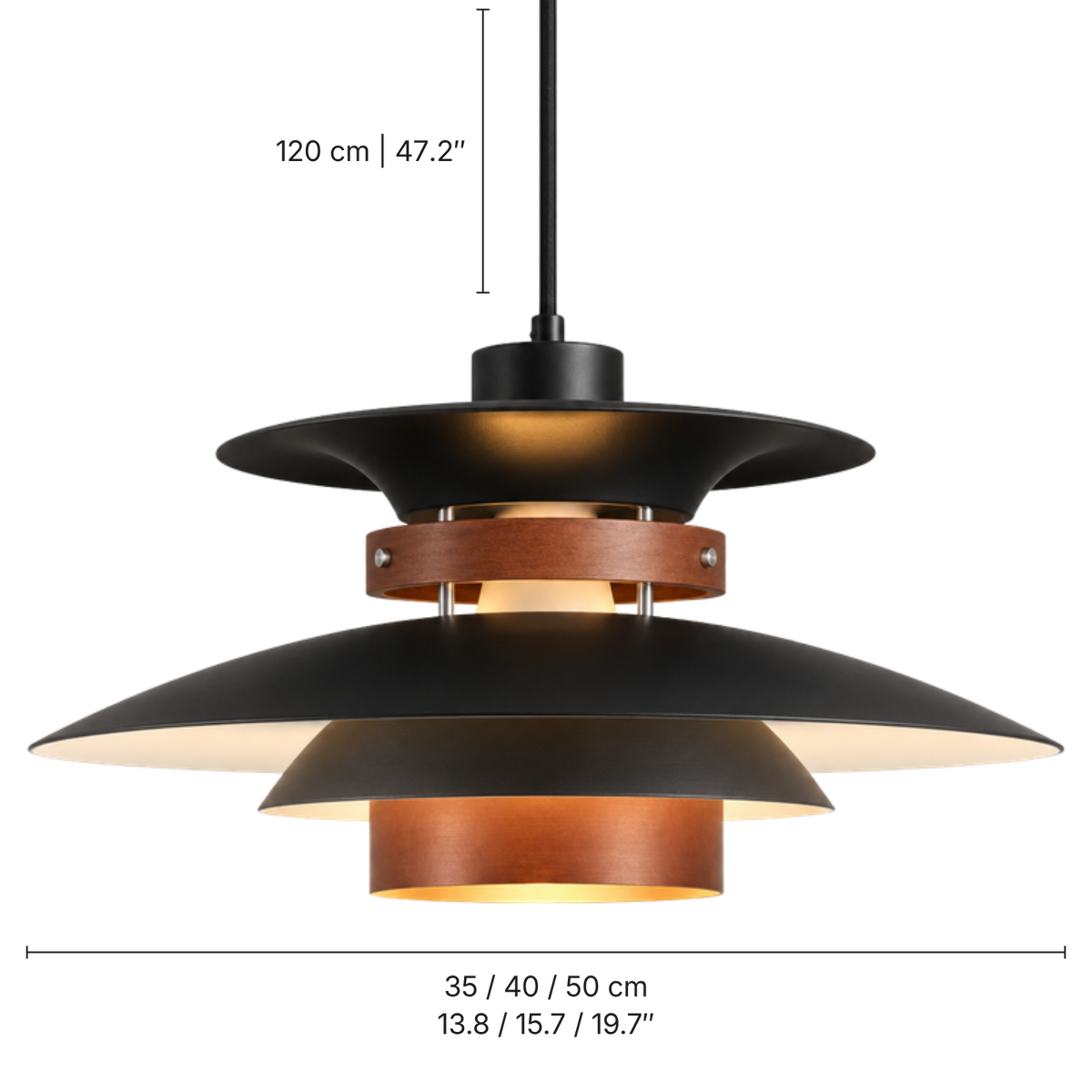 Oslaro Multilayered Pendant Light