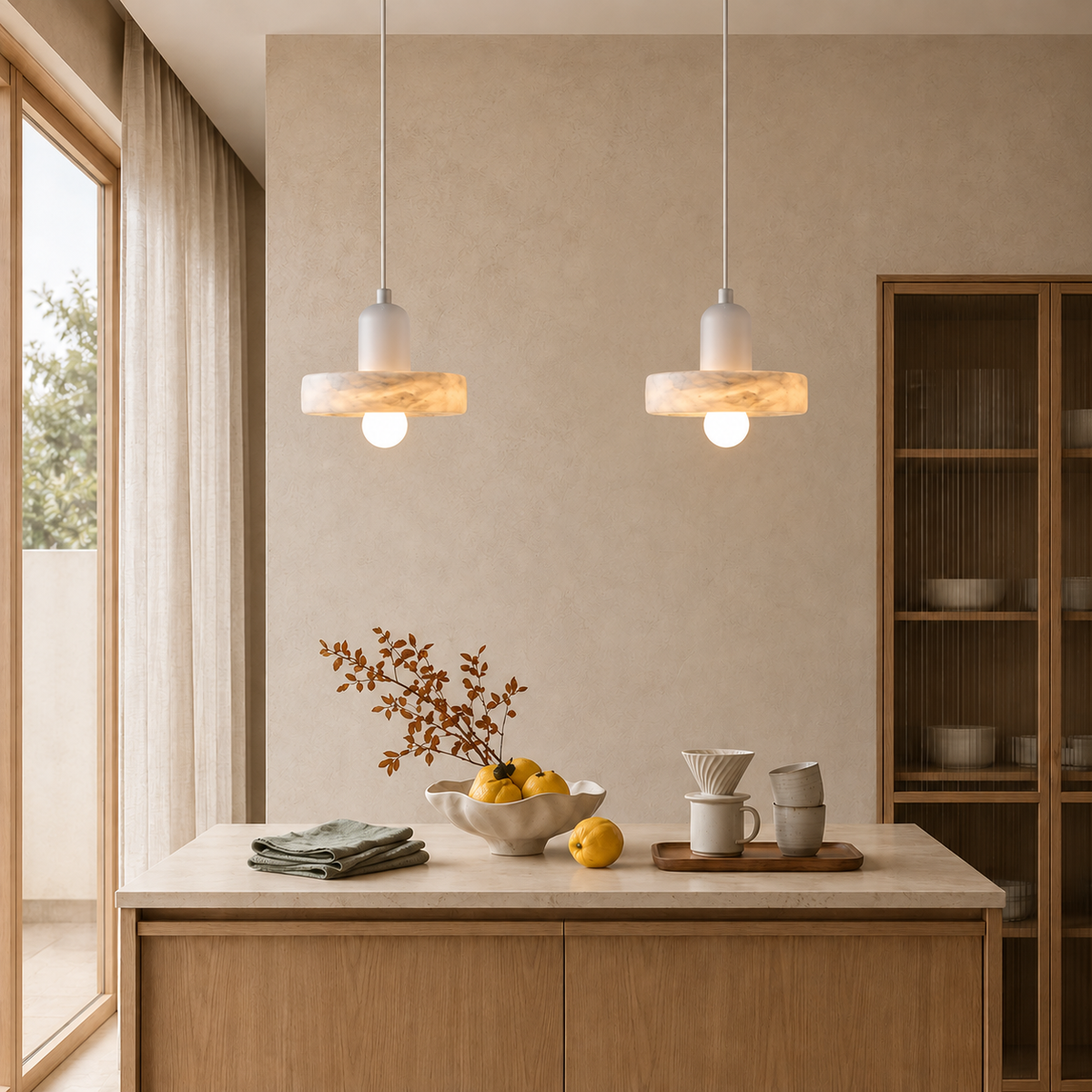 Pafos Marble Pendant Light