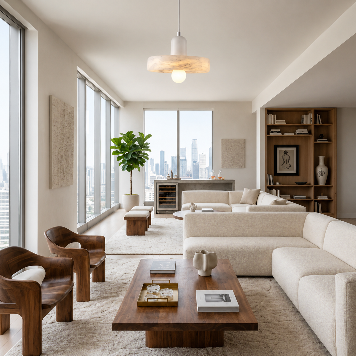 Pafos Marble Pendant Light
