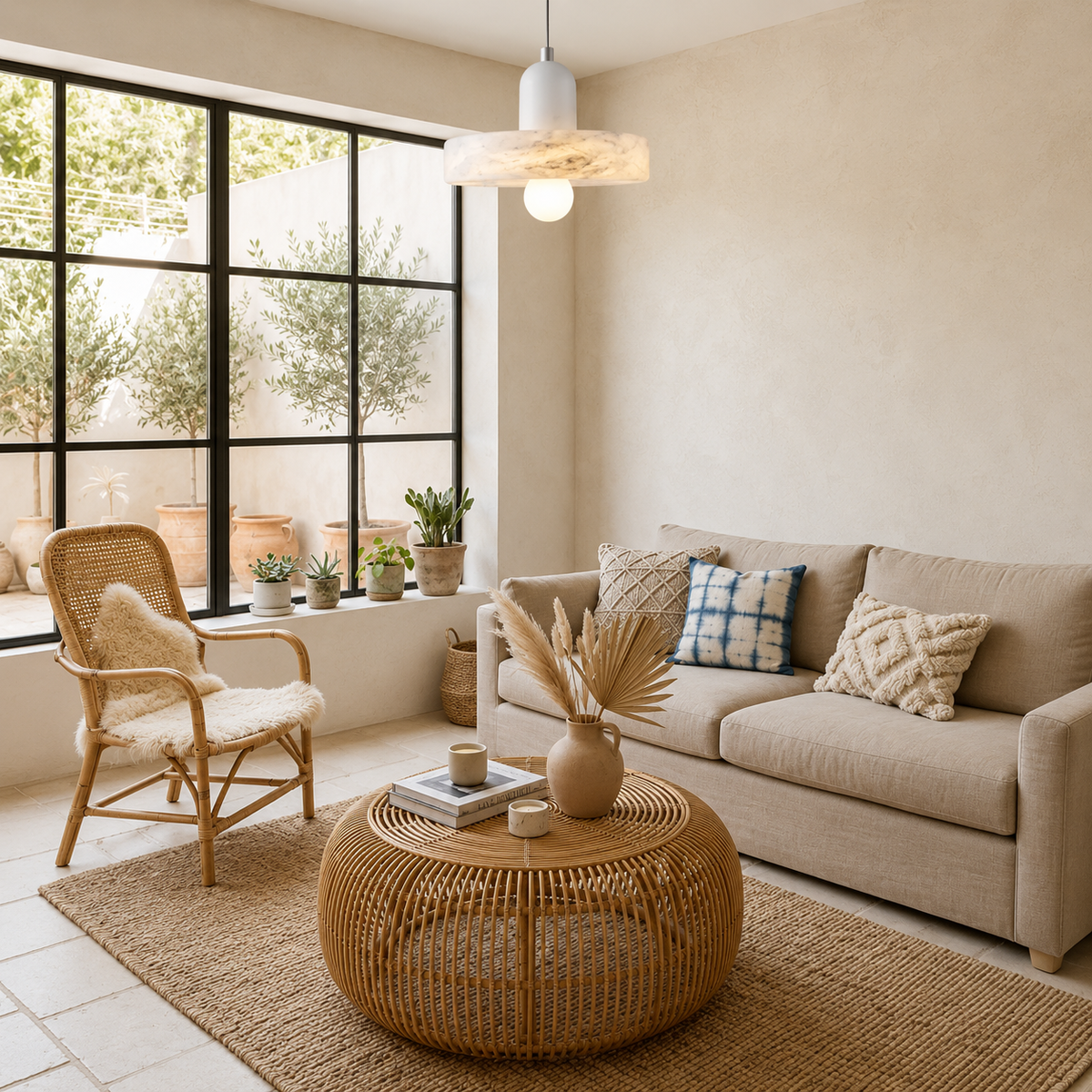 Pafos Marble Pendant Light