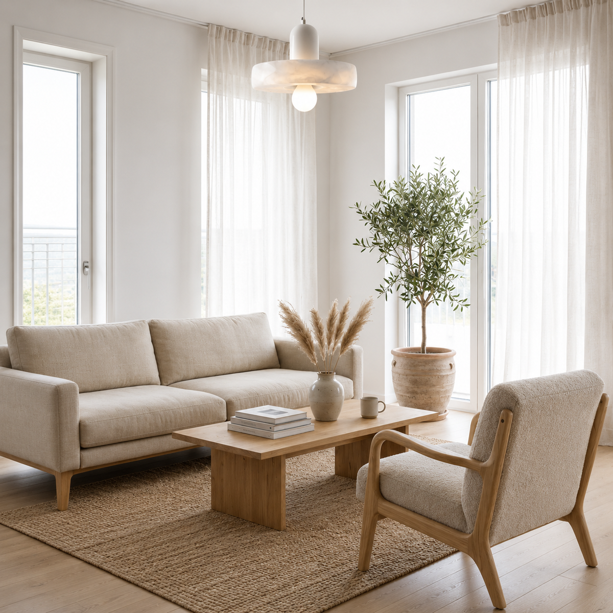Pafos Marble Pendant Light