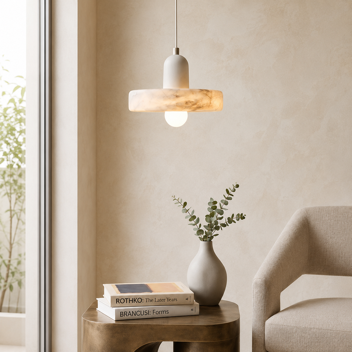 Pafos Marble Pendant Light