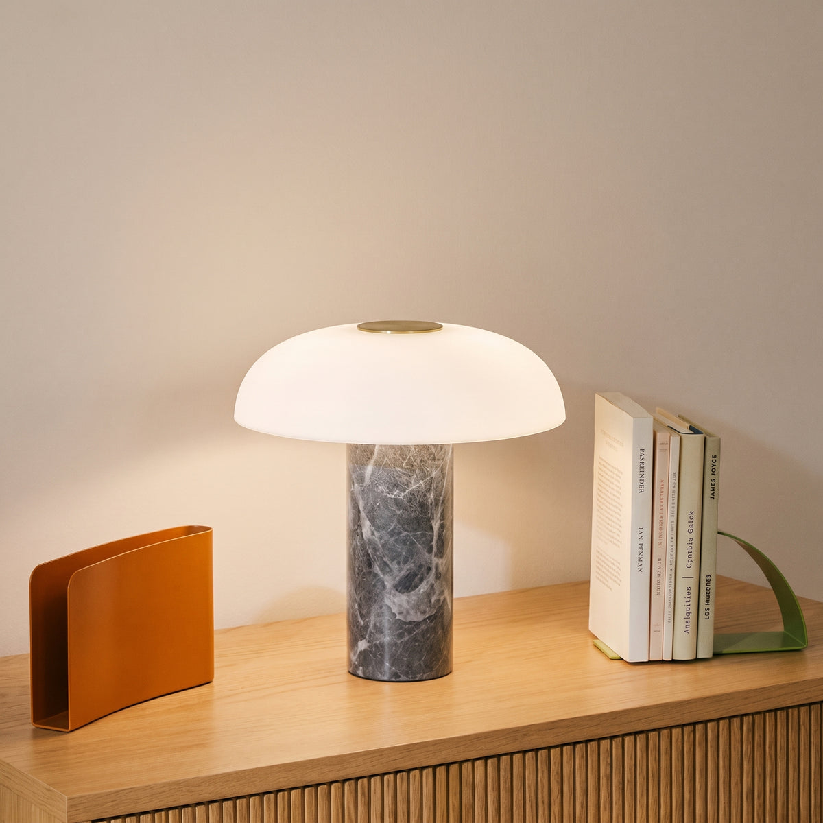 Pelar Marble Glass Table Lamp