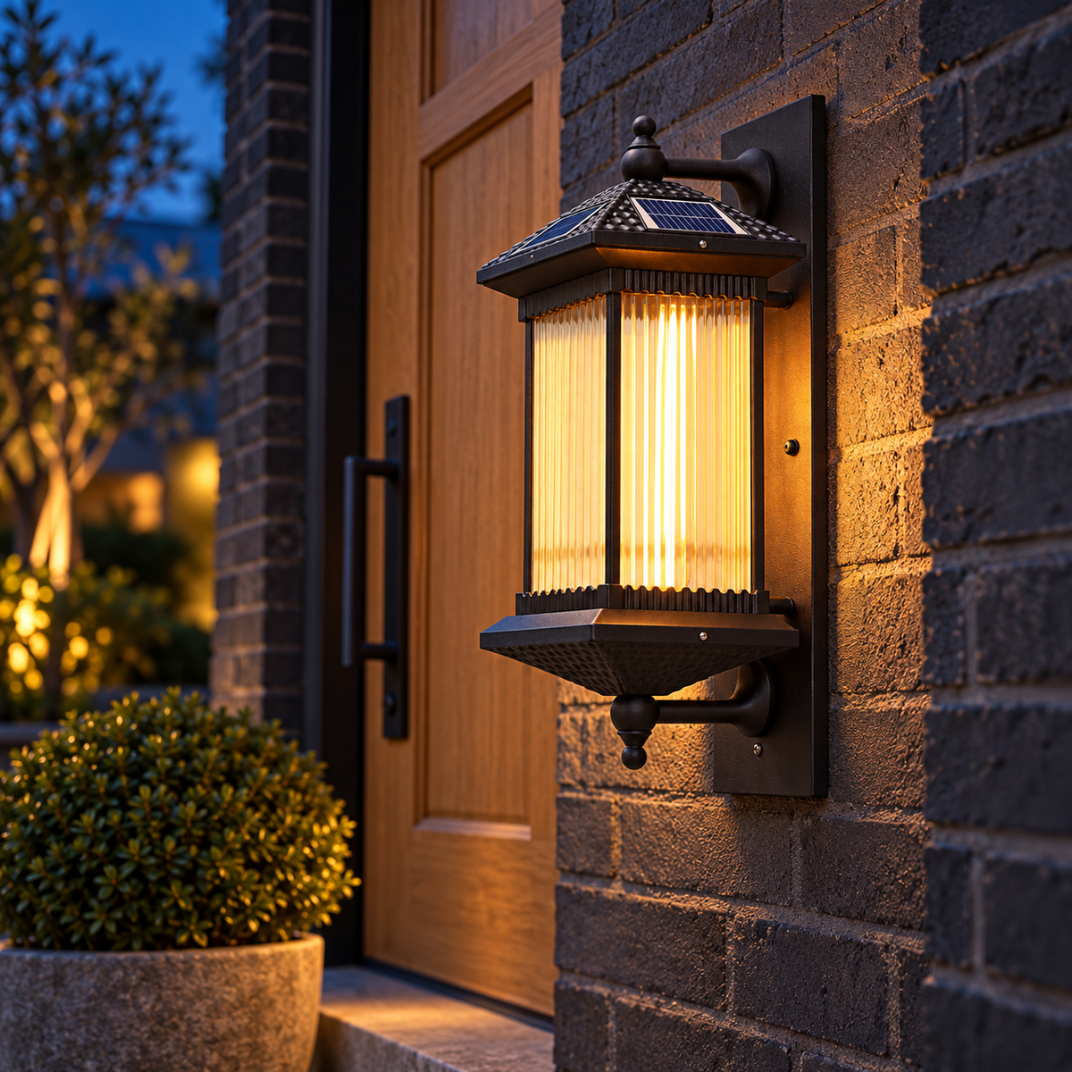 Ravo's Outdoor Solar Wall Light