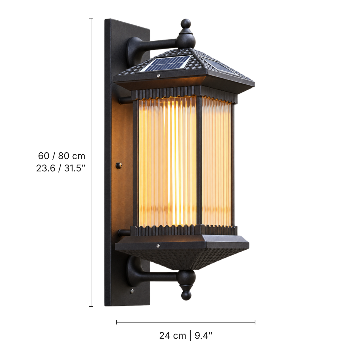 Ravo's Outdoor Solar Wall Light