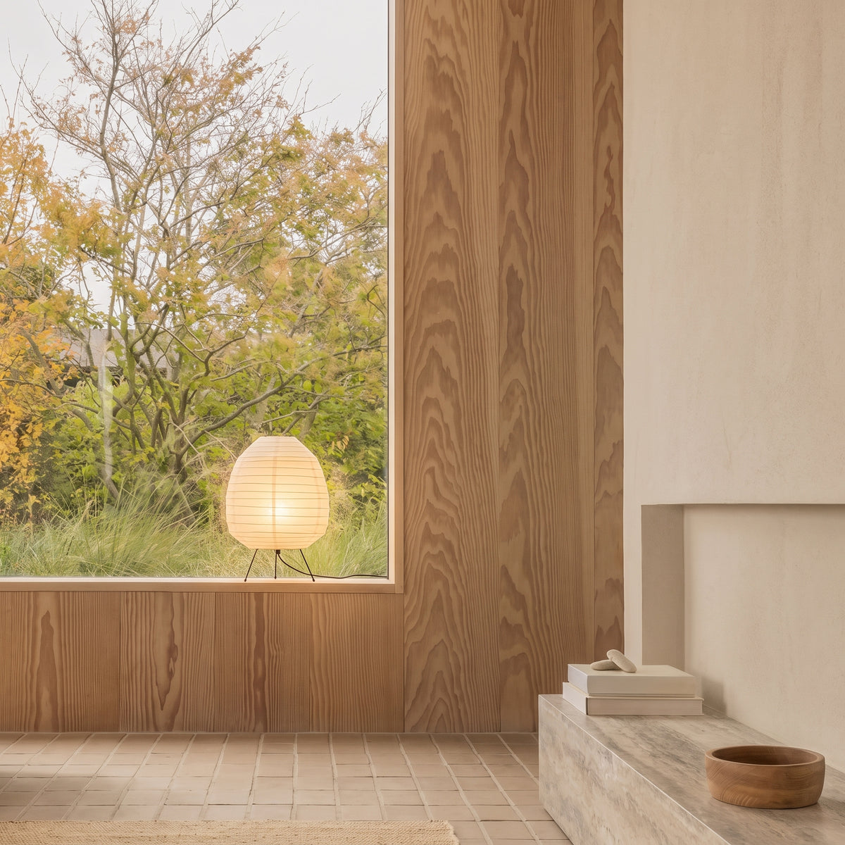 Rice Paper Table Lamp