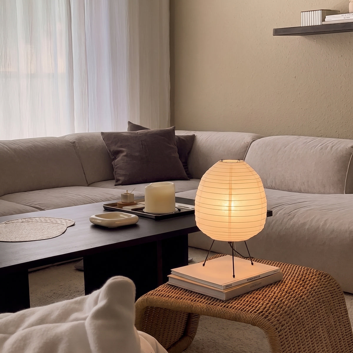 Rice Paper Table Lamp