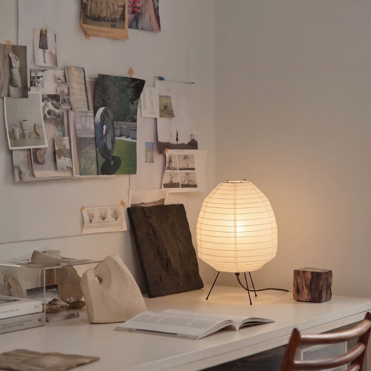 Rice Paper Table Lamp